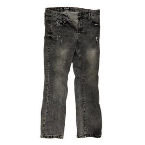 MBX Denim Straight Leg Charcoal Gray Mens 32x30